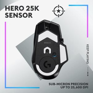 Безжична Геймърска мишка Logitech G502 X Lightspeed Black