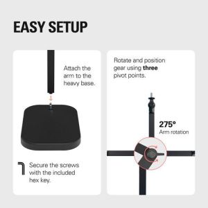 Поставка за микрофон Elgato Wave Desk Stand
