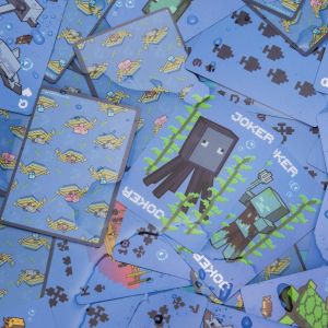 Карти за игра Paladone: Minecraft - Водоустойчиви карти за игра