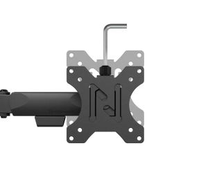 Стойка Neomounts Nero Double Flat Screen Desk Mount (phone holder+Quick-fix clamp/grommet)