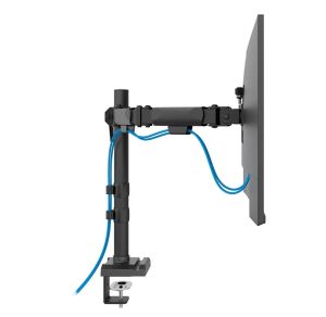 Стойка Neomounts Nero Double Flat Screen Desk Mount (phone holder+Quick-fix clamp/grommet)