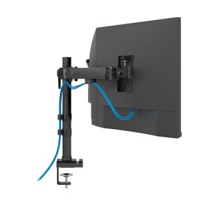 Стойка Neomounts Nero Triple Flat Screen Desk Mount (phone holder+Quick-fix clamp/grommet)