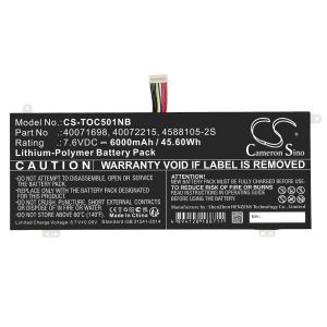 Батерия  за лаптоп TOSHIBA Dynabook Satellite Pro C40-G-11G LiIPo 7,6V 6000mAh CAMERON SINO