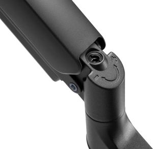 Стойка Neomounts Screen Desk Mount 2 screens (topfix clamp & grommet) for 2 Monitor Screens, Black