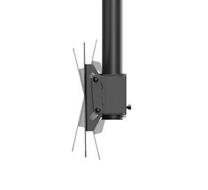 Стойка Neomounts Flat Screen Ceiling Mount (Height: 106-156 cm)