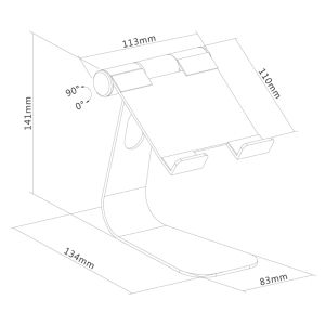 Стойка Neomounts Tablet Desk Stand (suited for tablets up to 11")