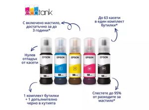 Мастилоструйно многофункционално устройство Epson EcoTank L3350