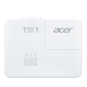 Мултимедиен проектор Acer Projector H6546Ki, DLP, FHD (1920x1080), 5200 ANSI Lumens, 17 000:1, 1.1x, 3D ready, 24/7 operation, HDMI 2x1.4, DC Out (5V/1.5A, USB-A), RS232, Audio in/out, WiFi (kit incl.), Speaker 3W, Bag, 2.95Kg, 2Y, White + Acer T82-W01MW 