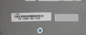 Cisco Catalyst WS-C3850-48U-S V05 Switch