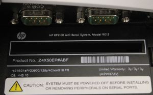 HP RP9 G1 Retail System Model 9015