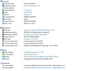 HP RP9 G1 Retail System Model 9015