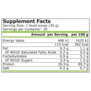 Pure Nutrition Whey Isolate - 900 g - Cookies & Cream