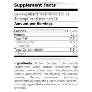 Pure Nutrition Protein Complex - 2280 g - Banana Yoghurt