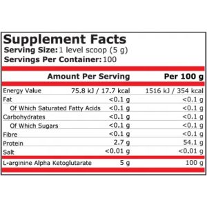 Pure Nutrition Aakg Powder - 500 g