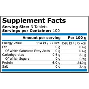 Pure Nutrition Beef Amino - 2000 Мг - 300 Таблетки