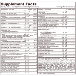 Pure Nutrition Men's Pack - 30 Packets
