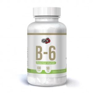 Pure Nutrition Vitamin B-6 (pyridoxine) - 50 mg - 100 Таблетки