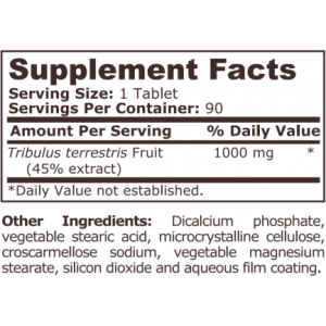Pure Nutrition Tribulus Terrestris 1000 Мг - 90 Таблетки