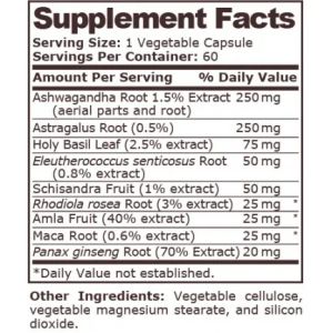 Pure Nutrition Adaptogen Formula - 60 Capsules