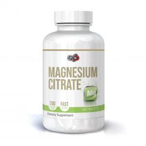 Pure Nutrition Magnesium Citrate - 200 Мг - 200 Таблетки