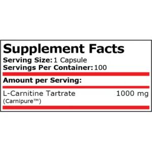 Pure Nutrition L-carnitine 1000 Мг - 100 Капсули