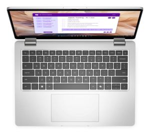 Лаптоп Dell Pro 14 Plus PB14250, Intel Ultra 5 236V vPro (40 TOPS NPU, 8 cores, up to 4.7 GHz), 14, FHD+, 300 nit, 45% NTSC, AG, 16 GB: LPDDR5x, 8533 MT/s (onboard), 512 GB SSD, Integrated Intel graphics, FHD+IR Cam, Wi-Fi 7, FPR, Backlit Kb, Win 11 Pro, 