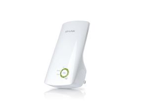 Безжичен разширител TP-LINK TL-WA854RE, 300 Mbps - Бял
