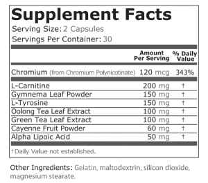 Pure Nutrition Herbal Burn 60 Капсули