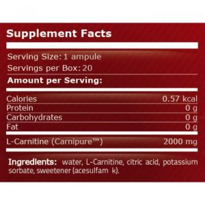 Pure Nutrition L Carnitine 2000 mg 25 ml Ампула