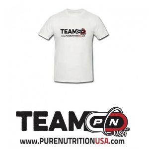 Pure Nutrition Тениска Бяла