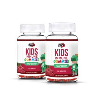 Pure Nutrition 2 Броя Kids Immune Gummies Raspberry 100 Gummies