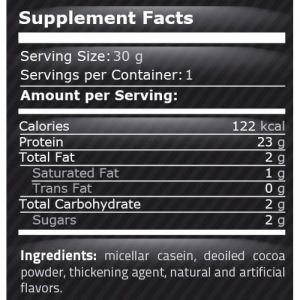 Pure Nutrition Pure Casein Доза 30 g