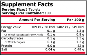 Pure Nutrition Amino 2000 мг + Leucine 300 Tаблетки