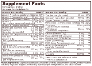 Pure Nutrition Daily Vitamins 50 Таблетки