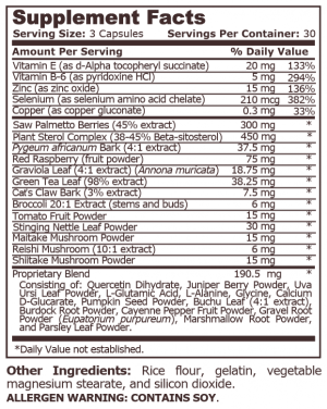 Pure Nutrition Prostate Support 90 Capsules