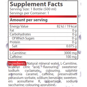 Pure Nutrition Carni MAX 3000 Drink 500 ml