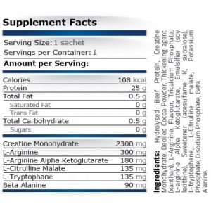 Pure Nutrition Beef Protein Доза 30 g