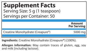 Pure Nutrition Creapure Creatine 250 g