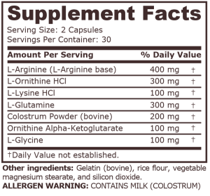 Pure Nutrition HGH Support 60 Capsules