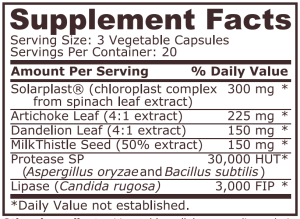Pure Nutrition Liver Complex 60 Capsules