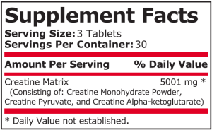 Pure Nutrition Creatine Matrix 90 Tablets