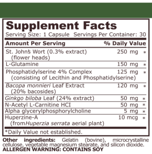 Pure Nutrition Mind Matrix 30 Capsules