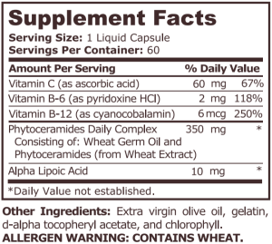 Pure Nutrition Skin Support 60 Liquid Capsules