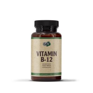 Pure Nutrition Vitamin B 12 Cyanocobalamin 500 mcg 100 Tablets