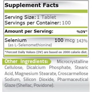 Pure Nutrition Selenium 100 kg 100 Таблетки