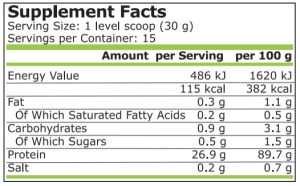 Pure Nutrition Whey Isolate 450 g