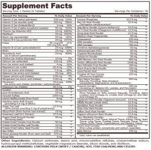 Pure Nutrition Power PAK Advanced 30 Packets