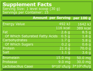Pure Nutrition Plant Protein Natural Chocolate 450 г