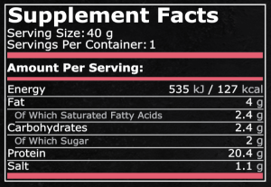 Pure Nutrition Pork Jerky 40 g