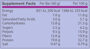 Pure Nutrition Q BAR 60 Грама